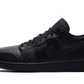 Air Jordan 1 Low Triple Black - 553558-091