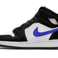 Air Jordan 1 Mid Black Racer Blue White - 554725-084