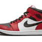 Air Jordan 1 Mid Chicago Black Toe - 554724-069