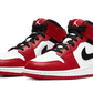 Air Jordan 1 Mid Chicago White - 554725-173