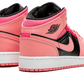Air Jordan 1 Mid Coral Chalk Pink - 554725-662