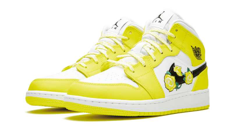 Air Jordan 1 Mid Dynamic Yellow - AV5174-700