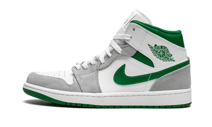 Air Jordan 1 Mid Grey Green - DC7294-103