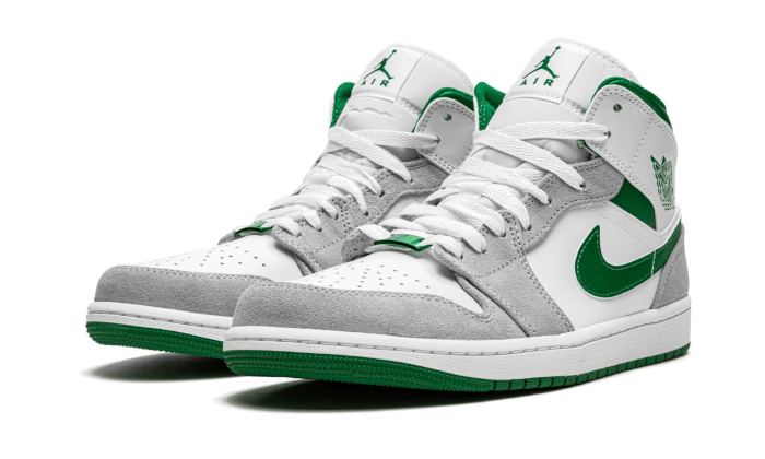 Air Jordan 1 Mid Grey Green - DC7294-103