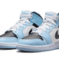 Air Jordan 1 Mid Ice Blue - 555112-401