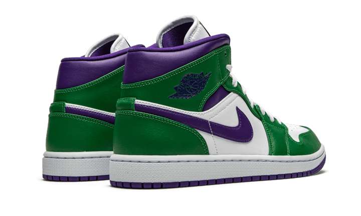 Air Jordan 1 Mid Incredible Hulk - 554724-300