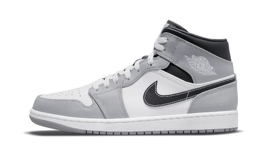 Air Jordan 1 Mid Light Smoke Grey Anthracite - 554725-078