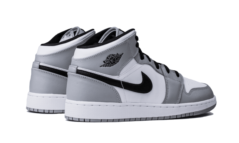 Air Jordan 1 Mid Light Smoke Grey - 554724-092