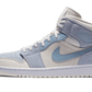 Air Jordan 1 Mid Mixed Textures Blue - DA4666-100