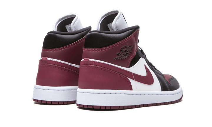 Air Jordan 1 Mid SE Black Dark Beetroot - CZ4385-016