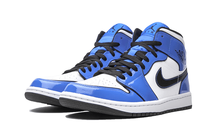 Air Jordan 1 Mid Signal Blue - DD6834-402