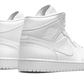 Air Jordan 1 Mid Triple White (2020) - 554725-130