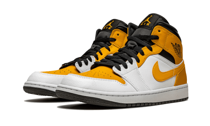 Air Jordan 1 Mid University Gold - 554725-170