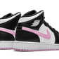 Air Jordan 1 Mid White Black Light Arctic Pink - 555112-103