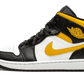 Air Jordan 1 Mid White Pollen Black - 554725-177