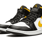 Air Jordan 1 Mid White Pollen Black - 554725-177