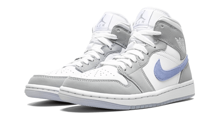 Air Jordan 1 Mid Wolf Grey - BQ6472-105