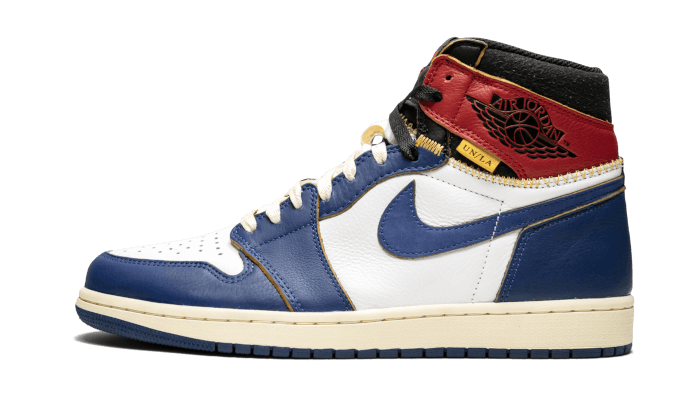 Air Jordan 1 Retro High Union Los Angeles Blue Toe - BV1300-146