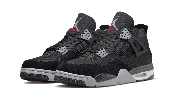 Air Jordan 4 Black Canvas - DH7138-006