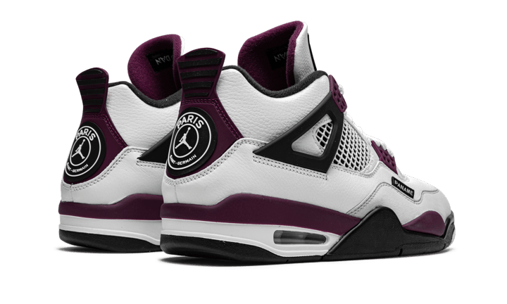 Air Jordan 4 PSG Neutral Grey Bordeaux - CZ6509-100