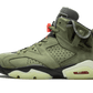 Air Jordan 6 Travis Scott Medium Olive - CN1084-200