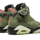 Air Jordan 6 Travis Scott Medium Olive - CN1084-200