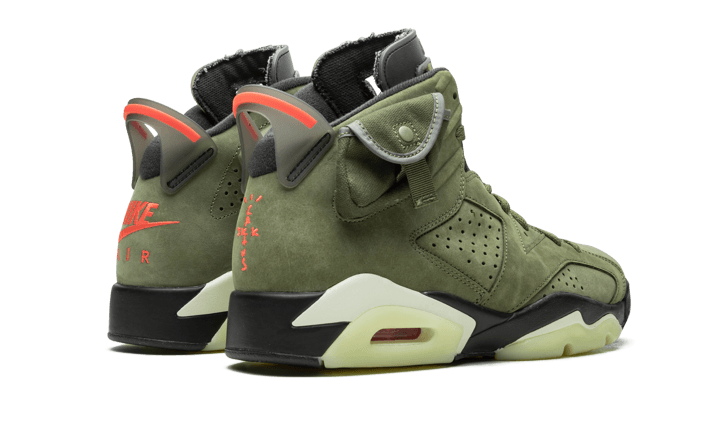 Air Jordan 6 Travis Scott Medium Olive - CN1084-200