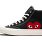 Converse Chuck Taylor All-Star 70s Hi Comme des Garçons PLAY Black - 150204C