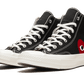 Converse Chuck Taylor All-Star 70s Hi Comme des Garçons PLAY Black - 150204C