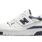 New Balance 550 White Dark Mercury - BBW550BA