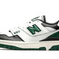 New Balance 550 White Green Black - BB550LE1