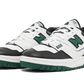 New Balance 550 White Green Black - BB550LE1