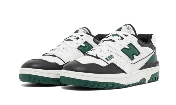 New Balance 550 White Green Black - BB550LE1