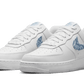 Nike Air Force 1 Low '07 Essential White Worn Blue Paisley - DH4406-100