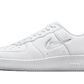 Nike Air Force 1 Low '07 Retro Color of the Month Jewel Swoosh Triple White - FN5924-100