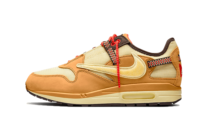 Nike Air Max 1 Travis Scott Cactus Jack Wheat Lemon Drop - DO9392-701