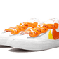 Nike Blazer Low Sacai White Magma Orange - DD1877-100