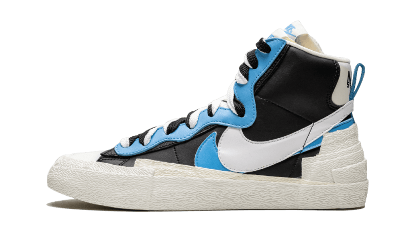 Nike Blazer Mid Sacai White Black Legend Blue - BV0072-001