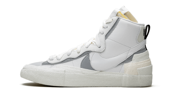 Nike Blazer Mid Sacai White Grey - BV0072-100