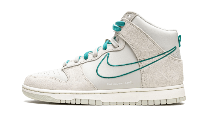 Nike Dunk High First Use Light Bone Green Noise - DD0733-001