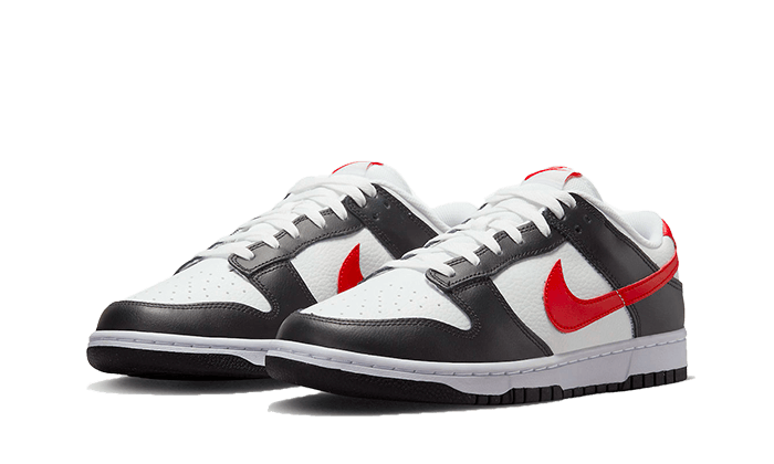 Nike Dunk Low Black White Red - FB3354-001