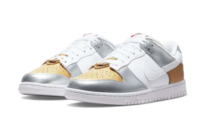 Nike Dunk Low Gold Silver - DH4403-700