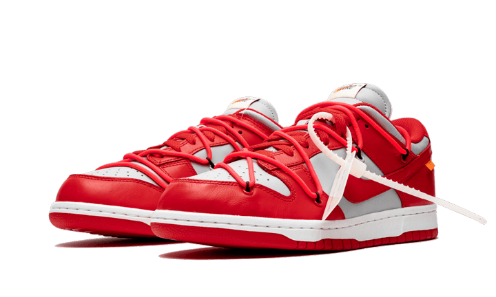 Nike Dunk Low Off-White University Red - CT0856-600