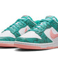 Nike Dunk Low Snakeskin Washed Teal Bleached Coral - DR8577-300