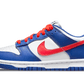 Nike Dunk Low White Royal Red - CW1590-104