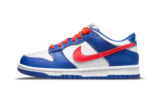 Nike Dunk Low White Royal Red - CW1590-104