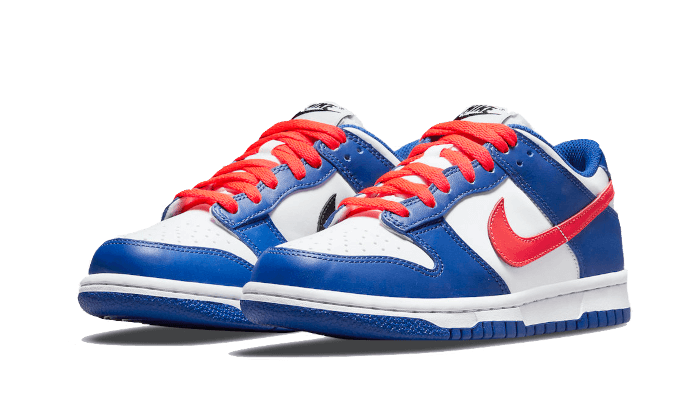 Nike Dunk Low White Royal Red - CW1590-104