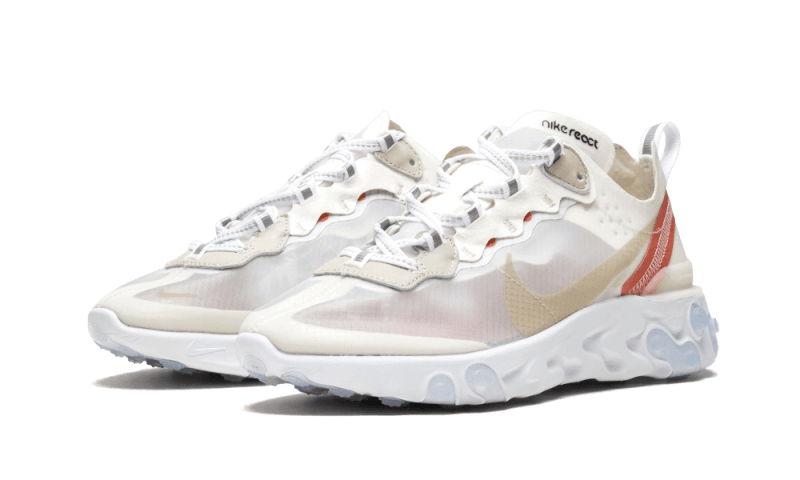 Nike React Element 87 Sail Light Bone - AQ1090-100