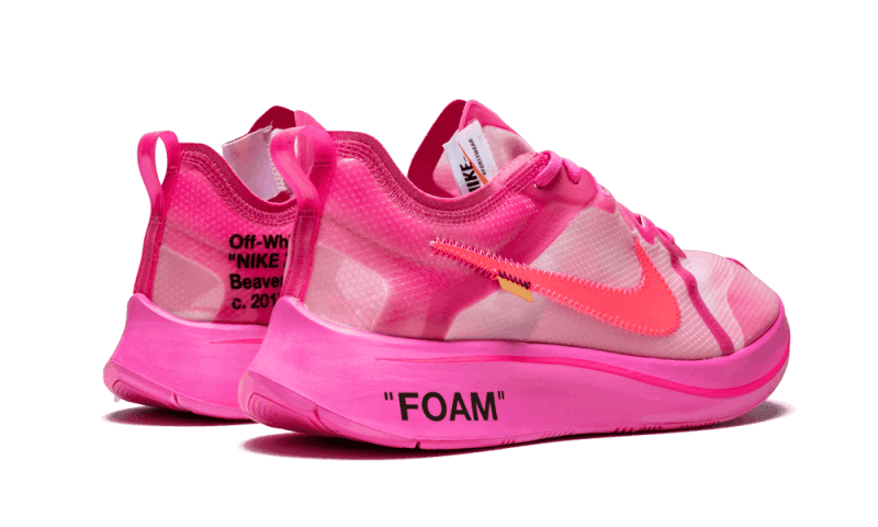 Nike Zoom Fly Off-White Tulip Pink - AJ4588-600